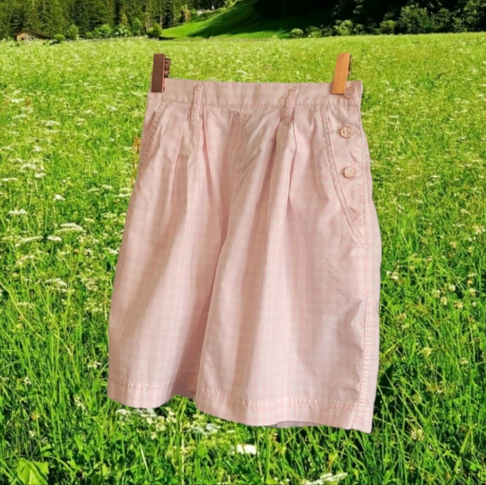 Vintage Gingham Shorts